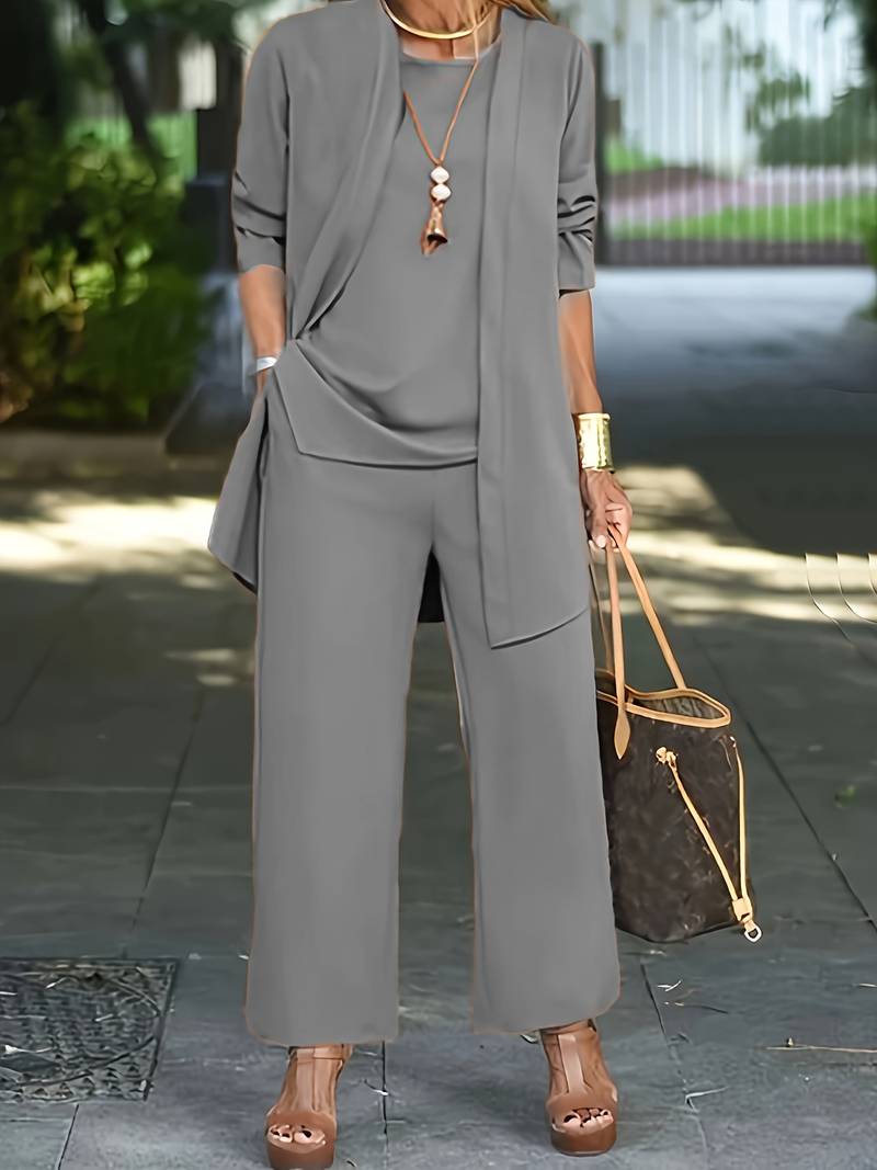 Kylie | Women's Spring Coordinated Three-Piece Set