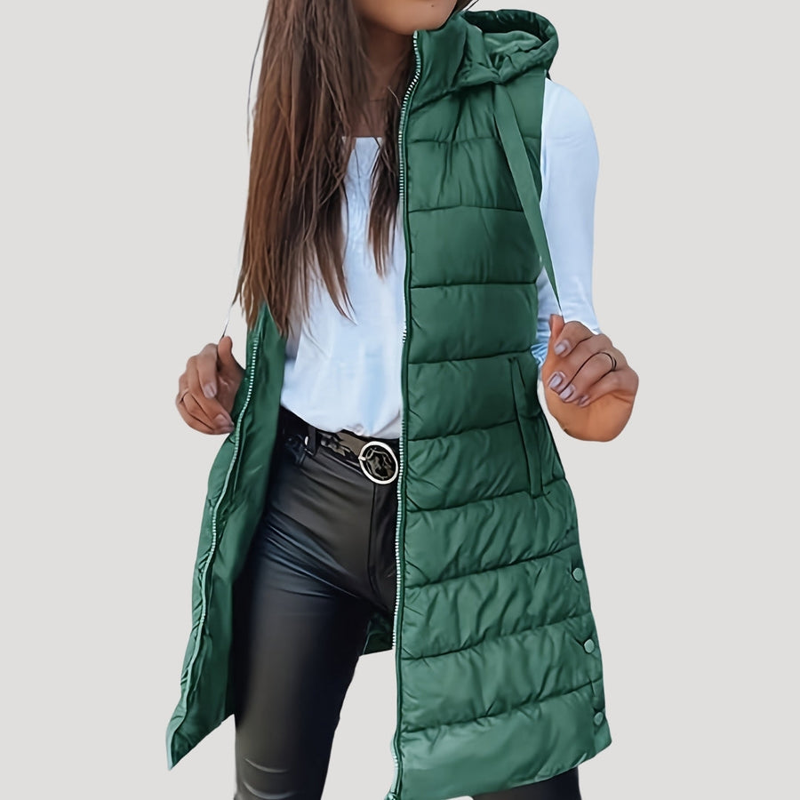 Martina | Women's Hooded Quilted Winter Vest