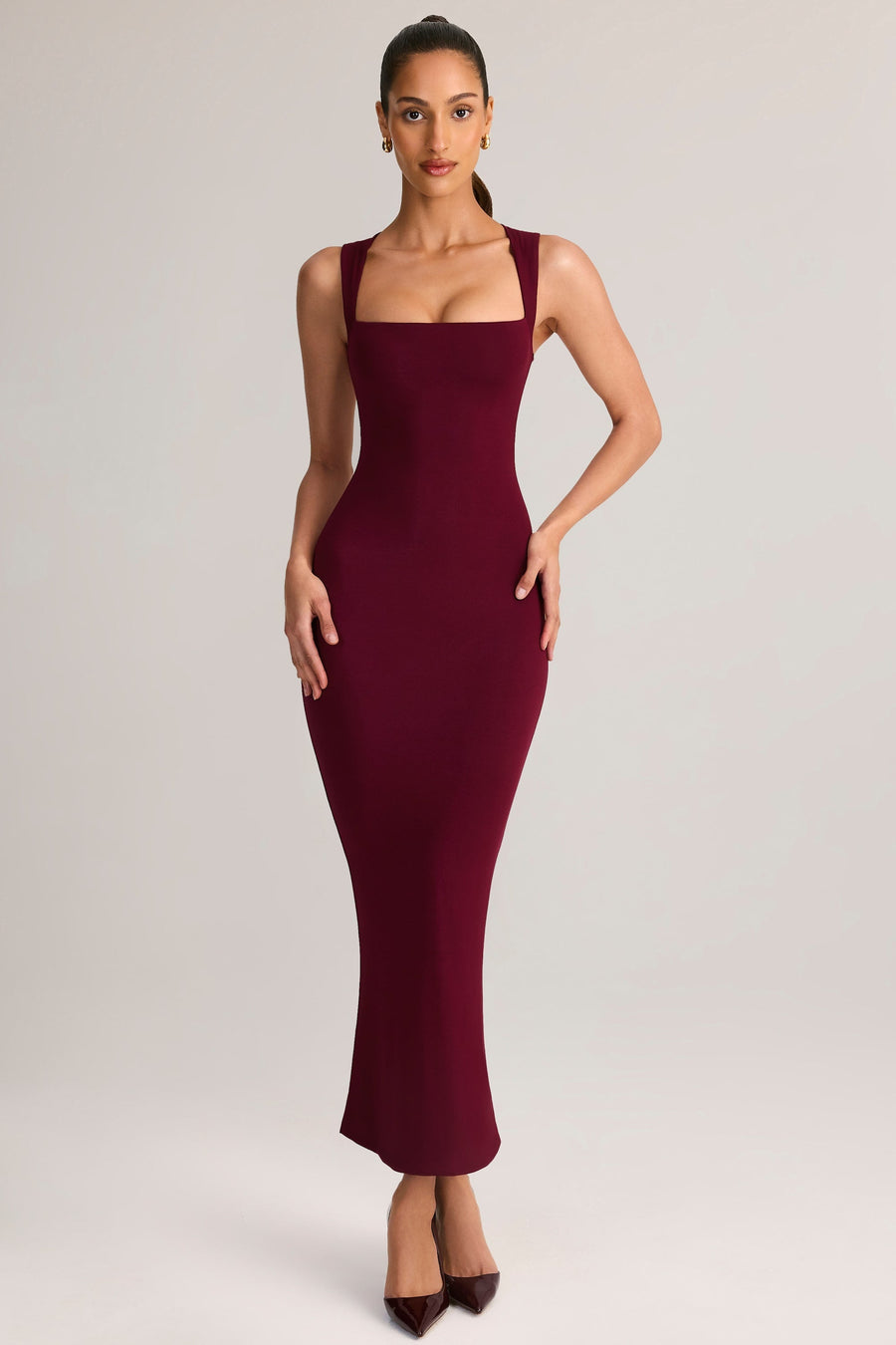 Ainslee Square Neck Midi Dress