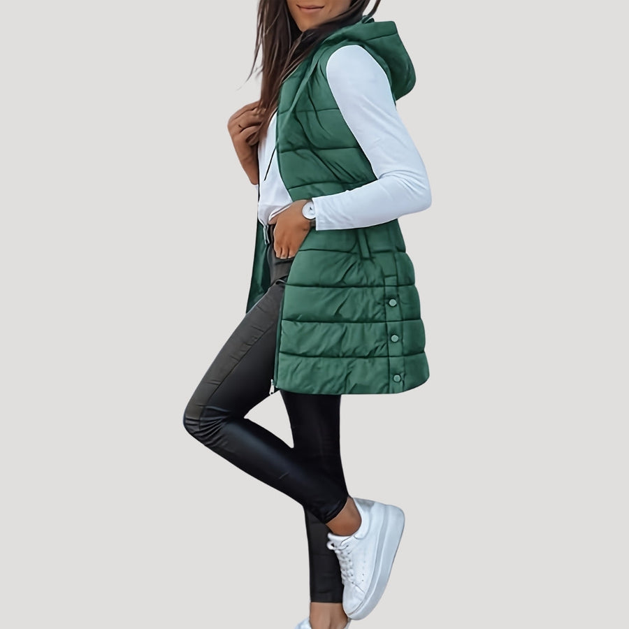 Martina | Women's Hooded Quilted Winter Vest