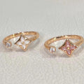 Clover Open Ring