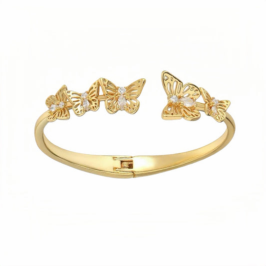 Gold Butterfly Bracelet