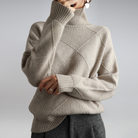 Laura | Women's Fall Knit Turtleneck Sweater