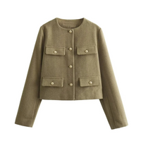 Milka | Women's Modern Elegant Bomber Jacket