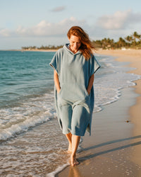 Helga | Women's Summer Beach Poncho Dress