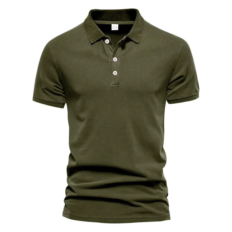 Men's Chic Short Sleeve Polo Shirt