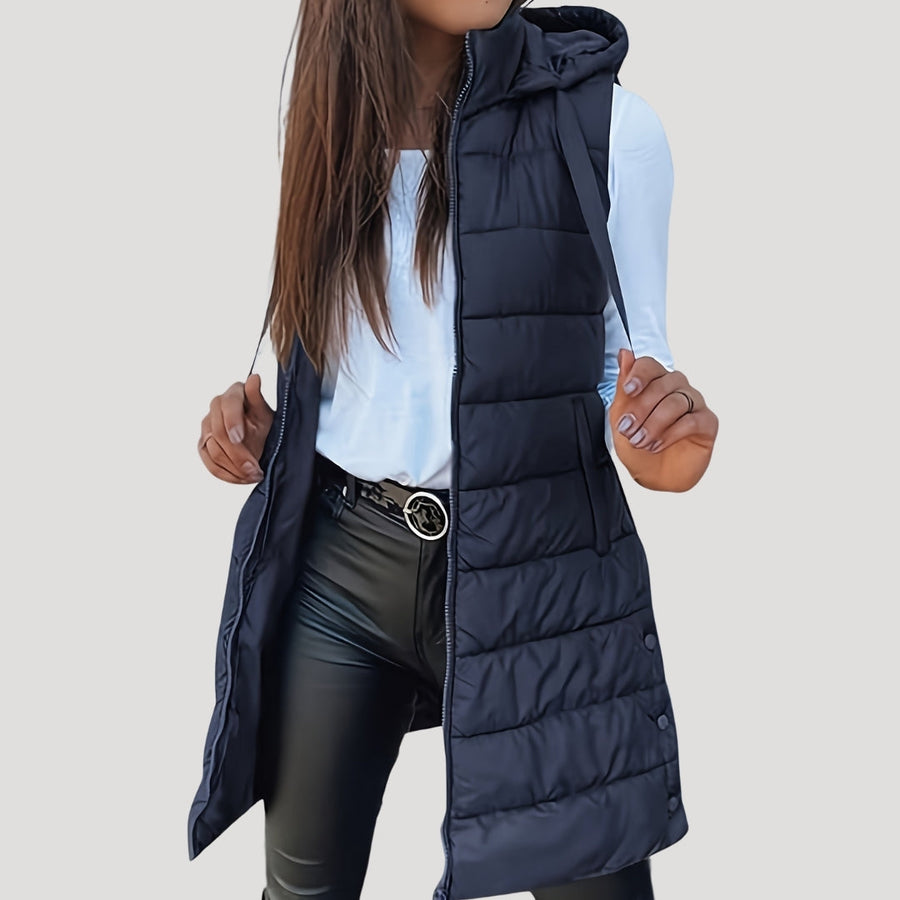Martina | Women's Hooded Quilted Winter Vest