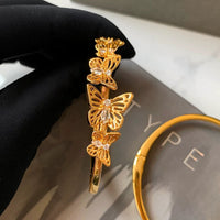 Gold Butterfly Bracelet