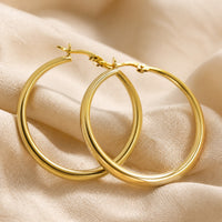 Noble Sphere Hoop Earrings