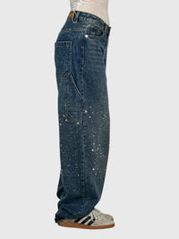 Clara | Women's Sparkle Diamond Denim Pants