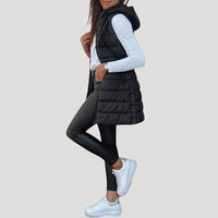 Martina | Women's Hooded Quilted Winter Vest
