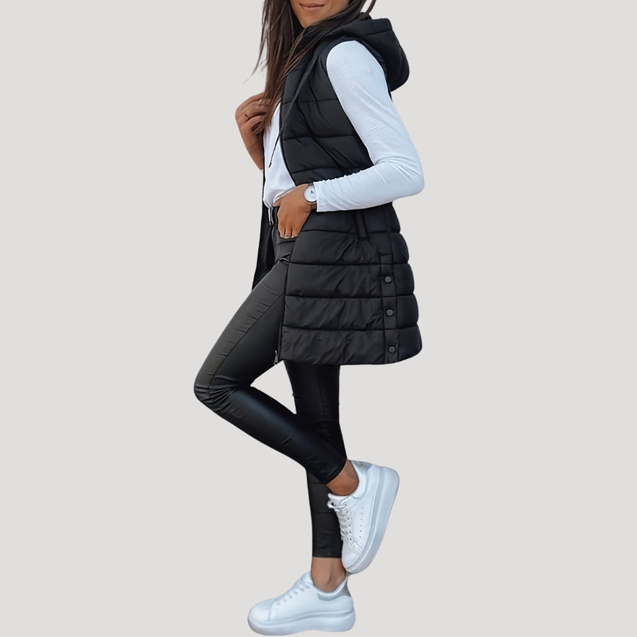 Martina | Women's Hooded Quilted Winter Vest