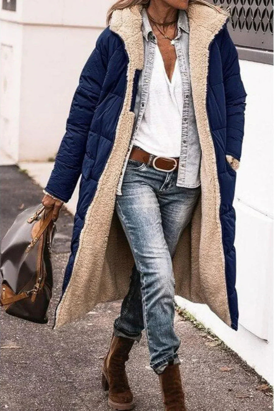 Madeline – Reversible Long Winter Jacket