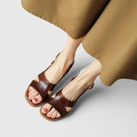 Sarah | Women's Casual Open Toe Strappy Sandals