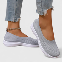 Klara | Women's Lightweight Slip-On Knit Flats