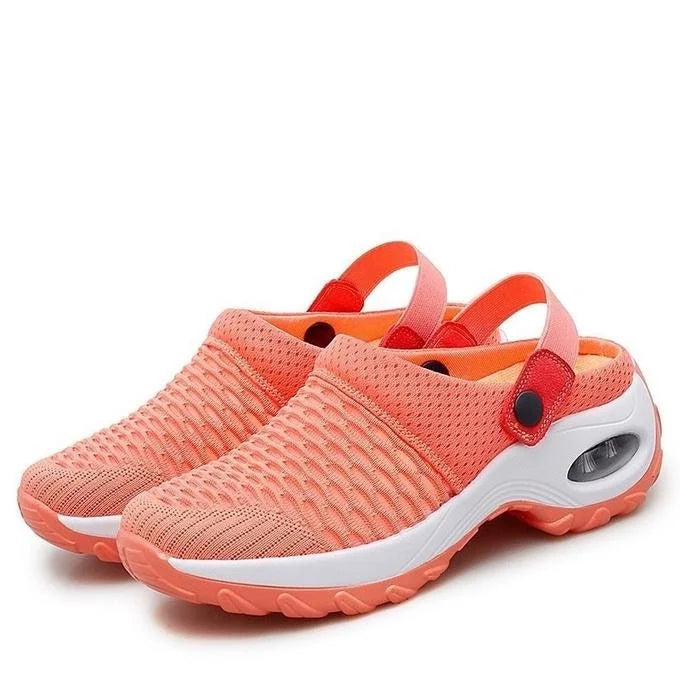 Women's Orthopaedic Knitted Mesh Slingback Air Cushion Sandals