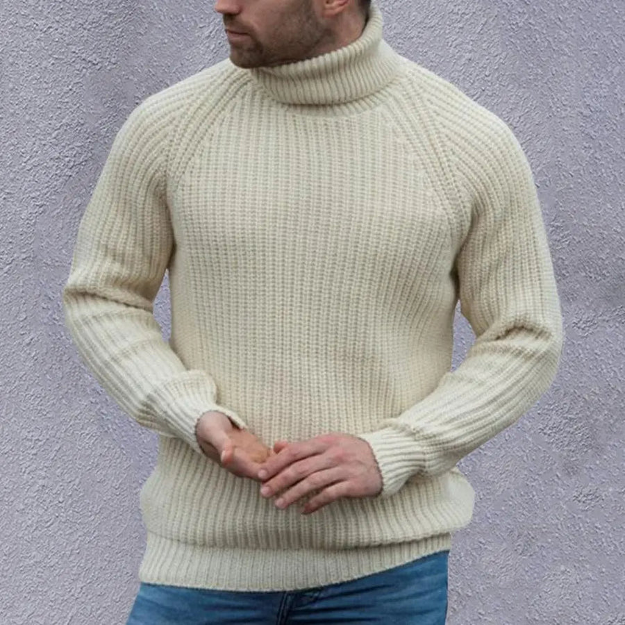 Wayra | Men's Beige Knit Sweater