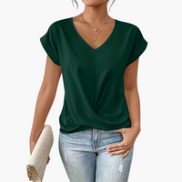 Nadine | Women's Casual Heart Neckline T-Shirt