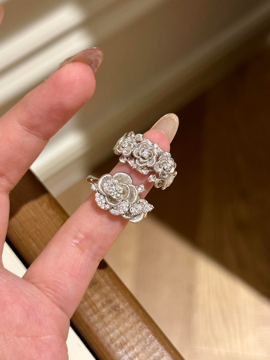 Rose Brushed Ring