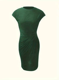 Katie | Women's Classic Short Sleeve Bodycon Dress