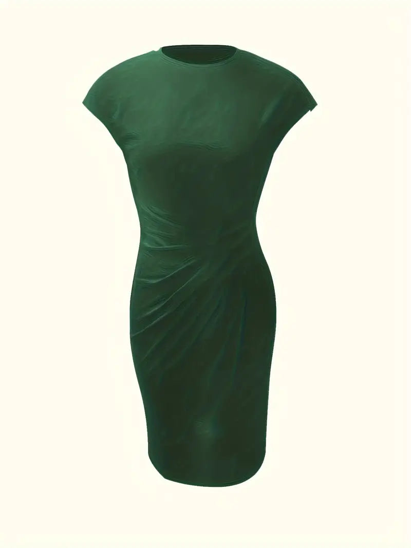 Katie | Women's Classic Short Sleeve Bodycon Dress