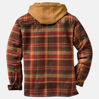 Erich | Men's Casual Warm Plaid Button Jacket