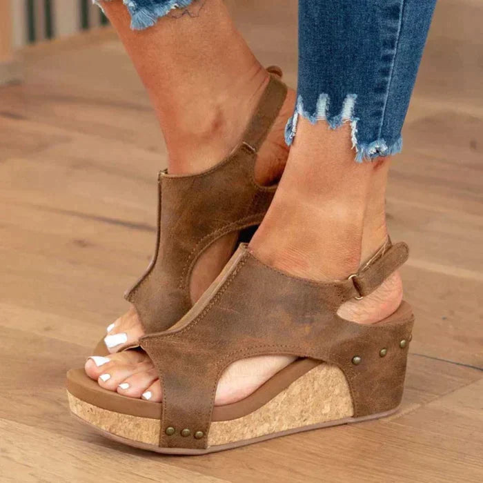Perpetua | Women's Elegant Comfort Wedge Heels