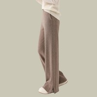 Claudia | Women's Classic Pleated Front Wool Trousers