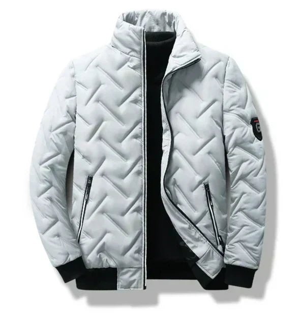 Theo | Men's Lined Stand Collar Jacket