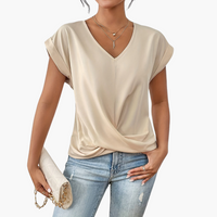Nadine | Women's Casual Heart Neckline T-Shirt