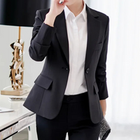 Marie | Women's Classic One Button Winter Blazer