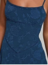South Of France Maxi Dress Navy