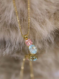 Blue&Pink Necklace