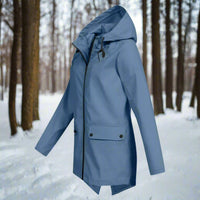 Clarimonde | Women's Hooded Anorak with Snap Pockets