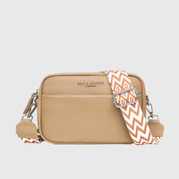 Giulia | Women's Leather Crossbody Bag with Wide Strap