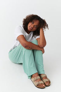 Katharina | Women's Spring Striped Relaxed Trousers