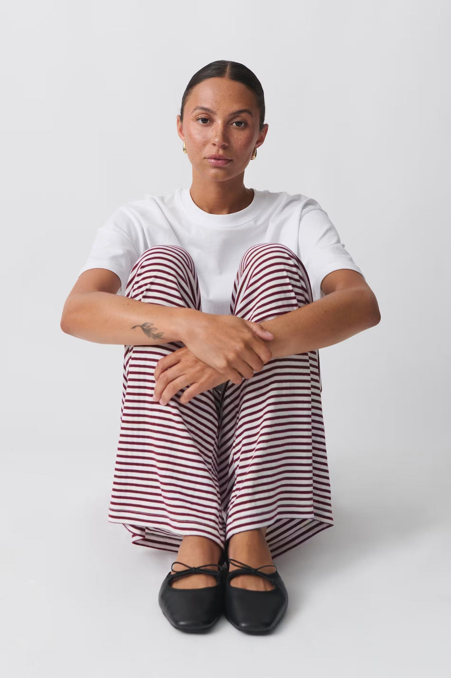 Katharina | Women's Spring Striped Relaxed Trousers