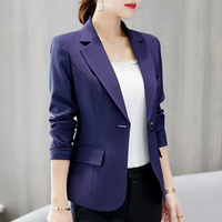 Marie | Women's Classic One Button Winter Blazer