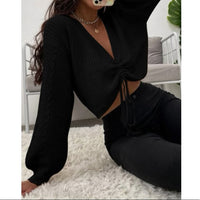 Margot Drawstring Sweater Dress