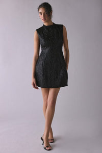 Bardot Christa Hourglass Fringe Beaded Mini Dress