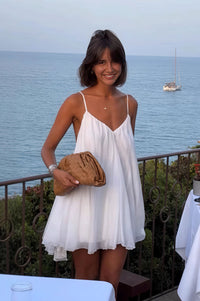 Margot Pleated Cami Mini Dress