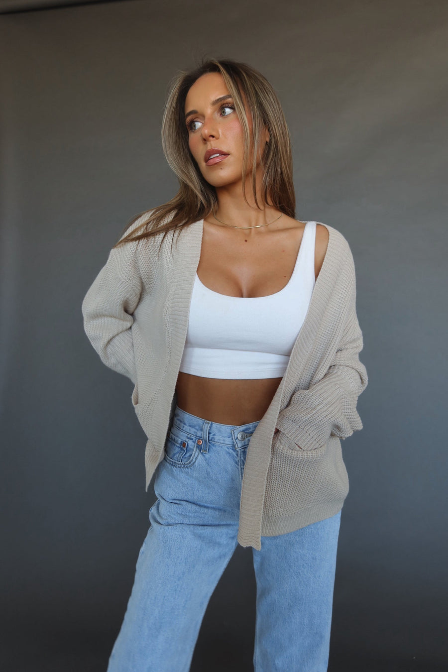 Danni Cropped Cardigan