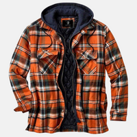 Erich | Men's Casual Warm Plaid Button Jacket