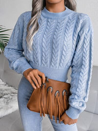 Margot Cable-Knit Sweater Dress