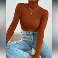 Ribbed Turtleneck Sweater