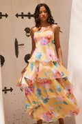 Arabella Chiffon Maxi Dress