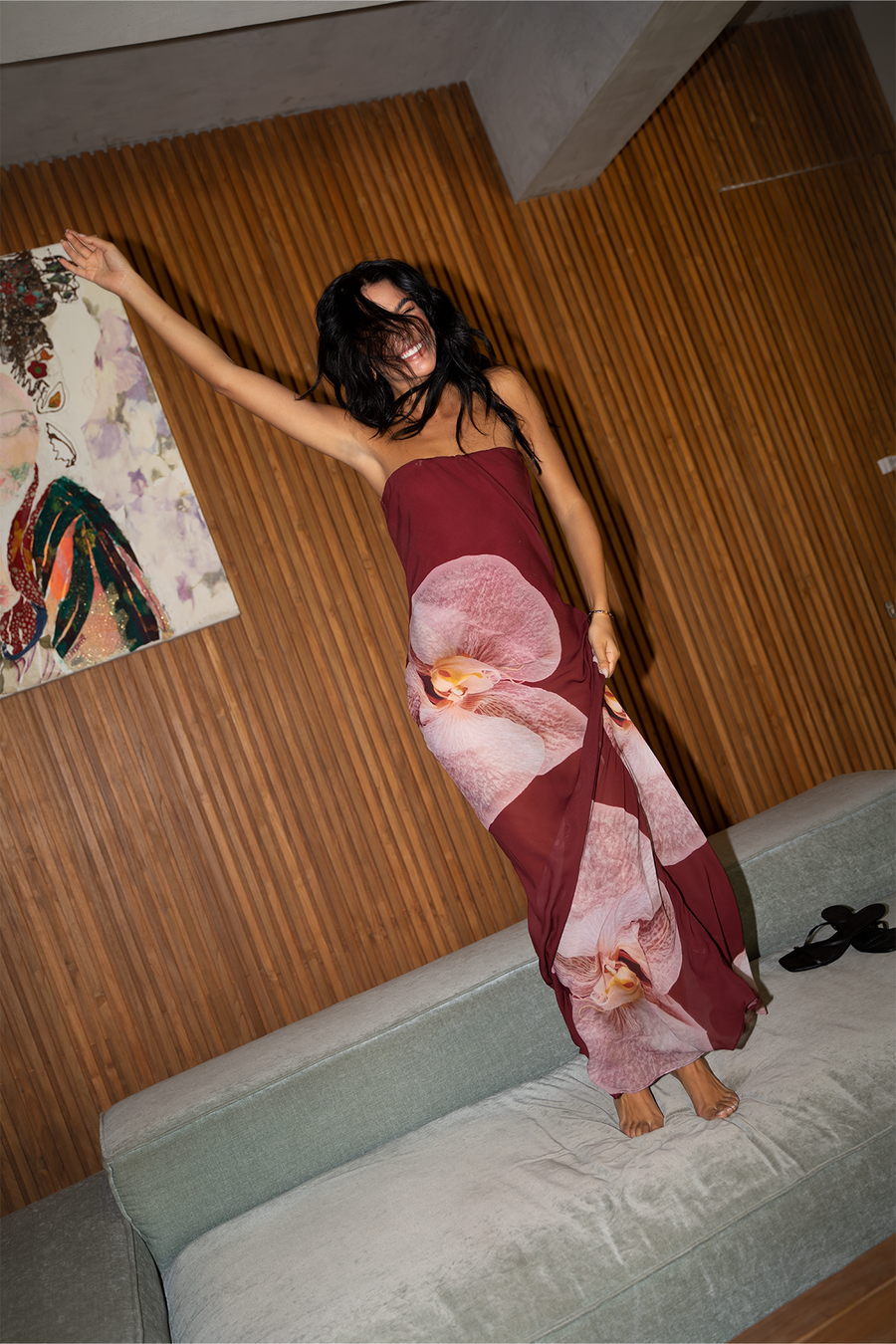 ALESSIA MAXI DRESS | ORCHID