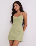 Ambra Linen Mini Dress