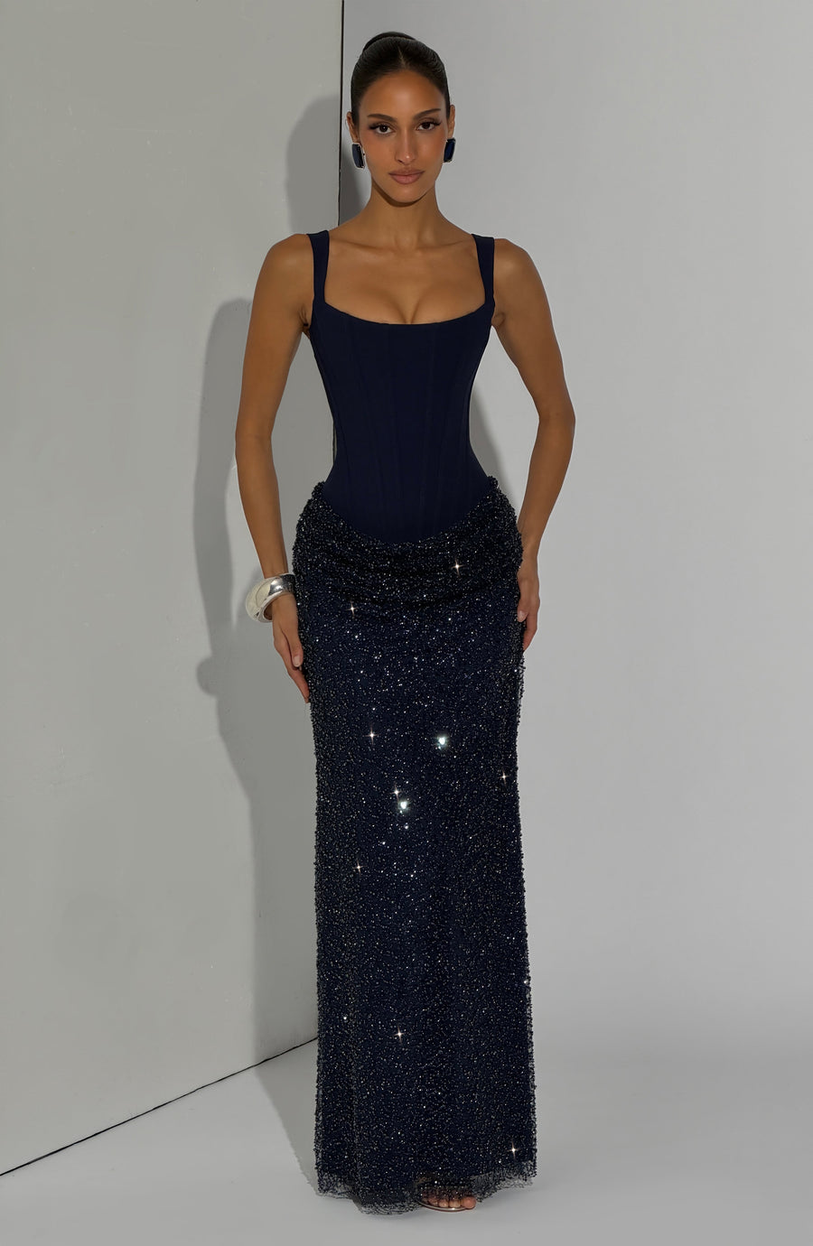 Ashley Maxi Dress – Navy