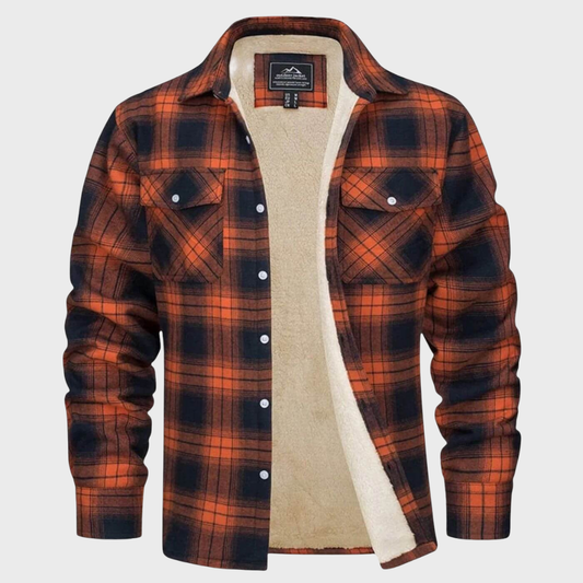 Tariq – Checked Lined Jacket for Cool Days